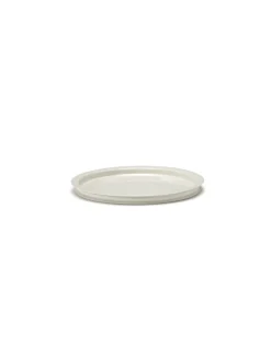 SERAX Assiette coupe plate rond Alabaster porcelaine Ø 23 cm Dune Clearance