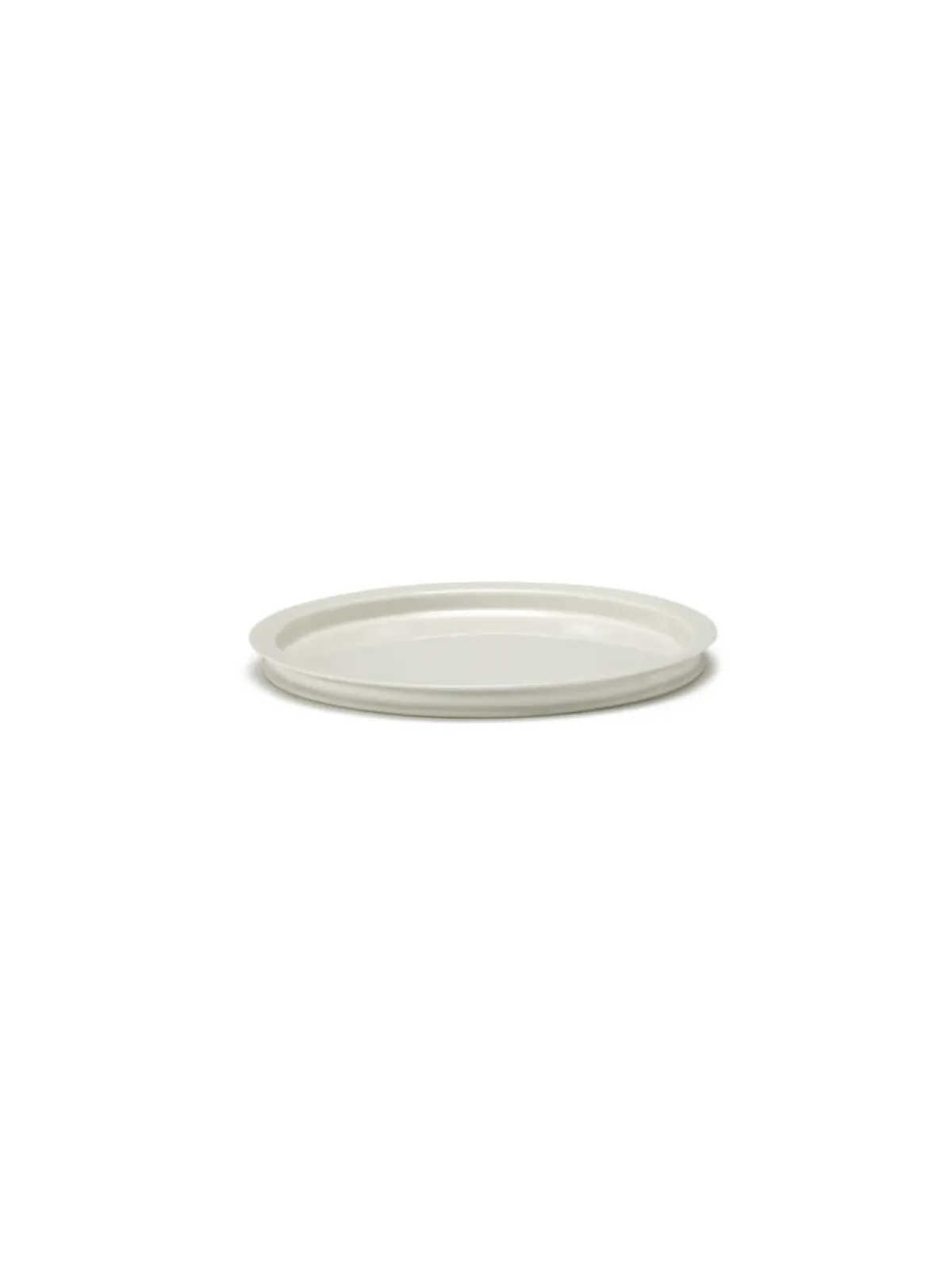 SERAX Assiette coupe plate rond Alabaster porcelaine Ø 23 cm Dune Clearance