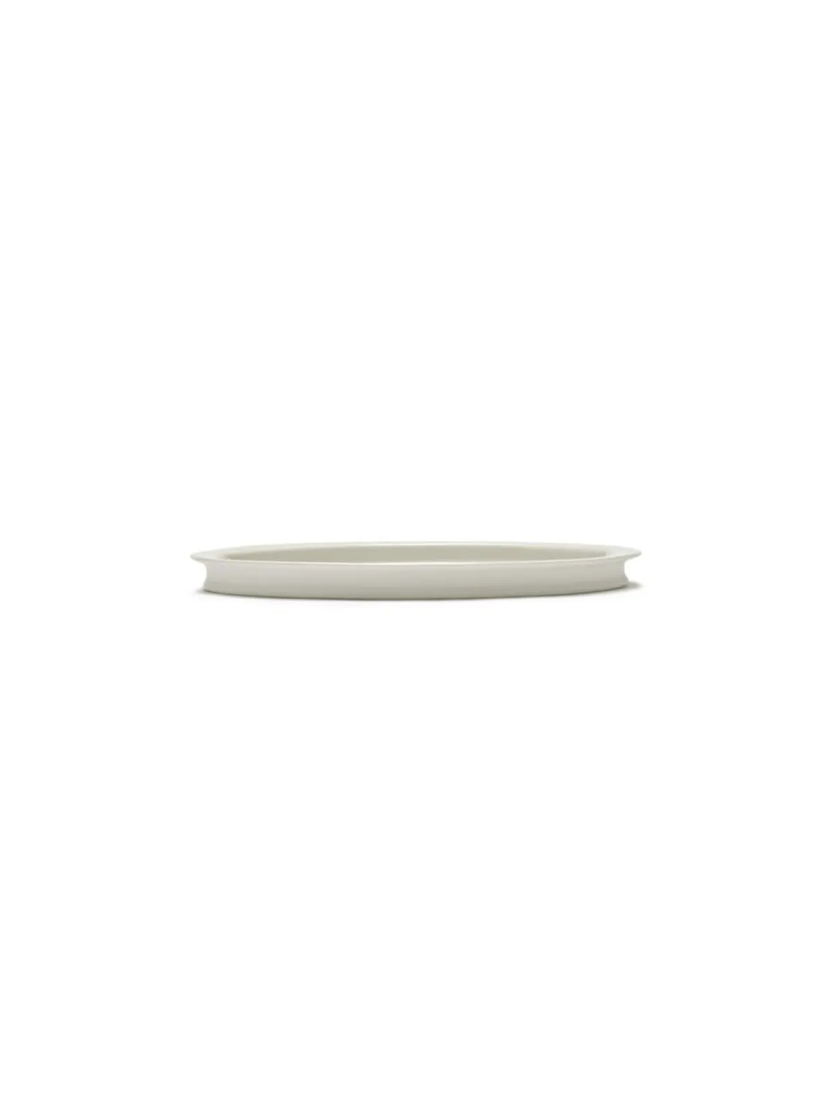 SERAX Assiette coupe plate rond Alabaster porcelaine Ø 23 cm Dune Clearance