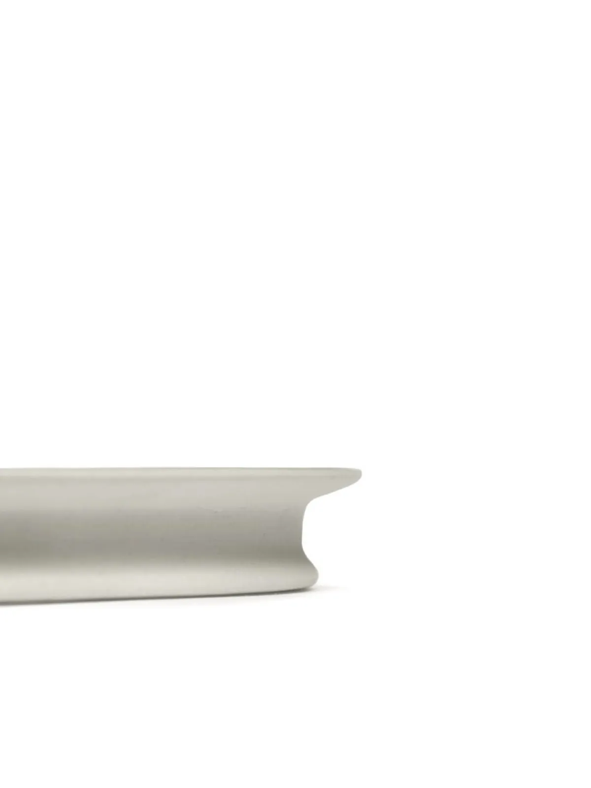 SERAX Assiette coupe plate rond Alabaster porcelaine Ø 17 cm Dune Outlet