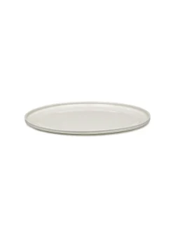 SERAX Assiette coupe plate rond Alabaster porcelaine Ø 33 cm Dune New