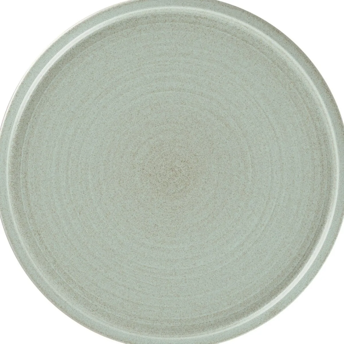 Assiette coupe plate rond Aqua Green porcelaine vitrifiée Ø 27,5 cm Selva - RAK Online