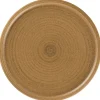 RAK Assiette coupe plate rond Autumn Brown porcelaine vitrifiée Ø 23,8 cm Selva Outlet