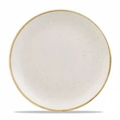 CHURCHILL Assiette coupe plate rond barley white porcelaine vitrifiée Ø 26 cm Stonecast Barley Clearance
