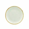 Assiette coupe plate rond barley white porcelaine vitrifiée Ø 21,7 cm Stonecast Barley - CHURCHILL Outlet