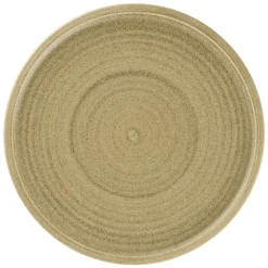 RAK Assiette coupe plate rond beige porcelaine vitrifiée Ø 27,5 cm Selva Online
