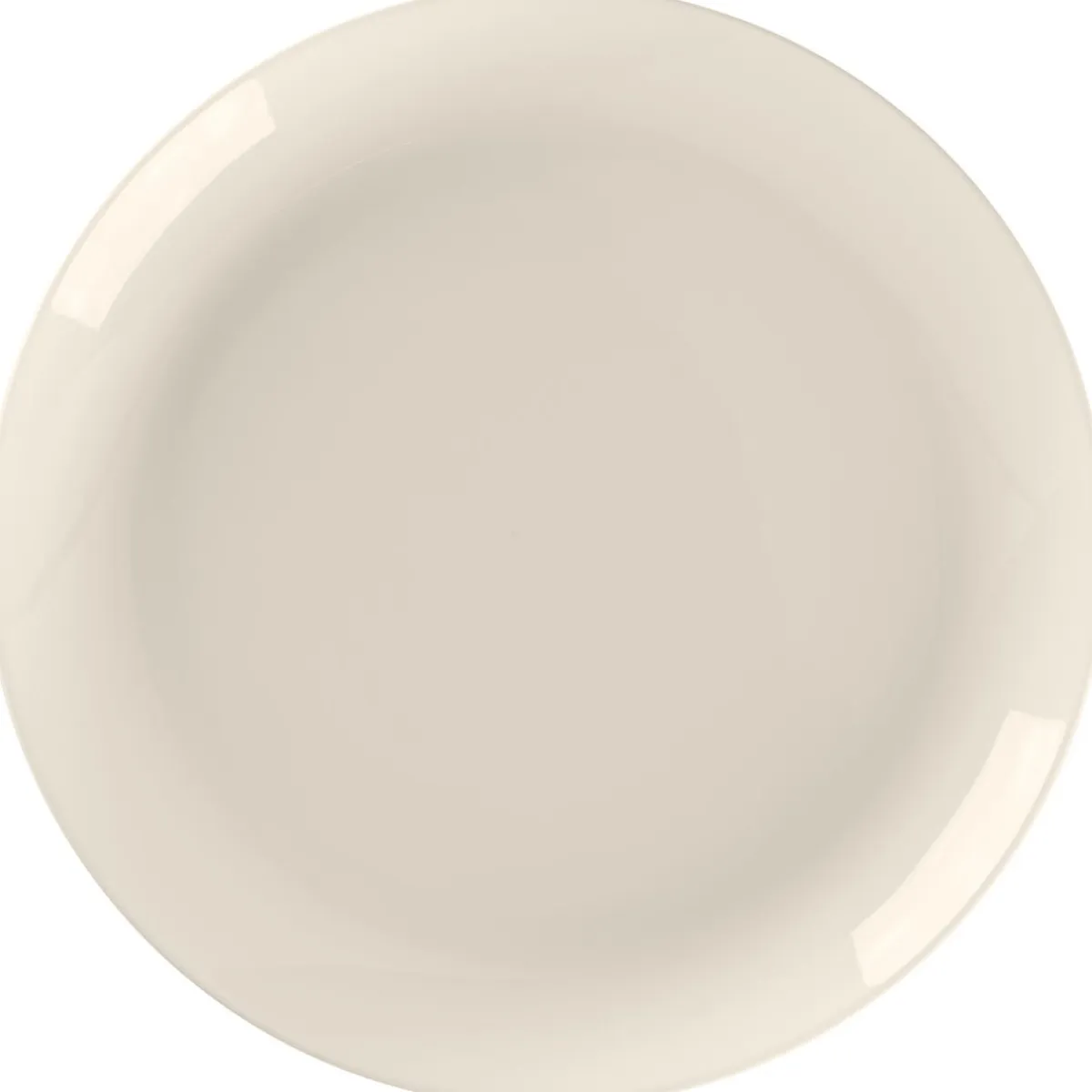 RAK Assiette coupe plate rond blanc porcelaine bone china Ø 23,8 cm Fedra Best