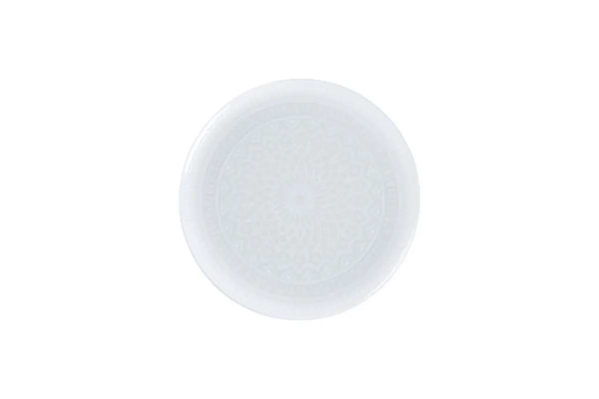 RAK Assiette coupe plate rond blanc porcelaine Ø 27 cm Céleste Sale