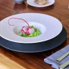 Assiette coupe plate rond blanc porcelaine Ø 21 cm The Rock - VILLEROY & BOCH New