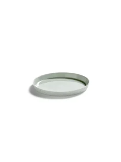 SERAX Assiette coupe plate rond blanc porcelaine bone china Ø 16 cm Nido Discount