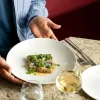ACCOLADE Assiette coupe plate rond blanc porcelaine Ø 28 cm Gusto Best