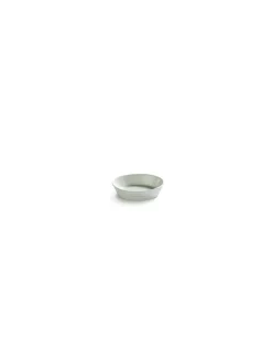 SERAX Assiette coupe plate rond blanc porcelaine bone china Ø 6 cm Nido Hot