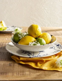 Assiette coupe plate rond blanc porcelaine Ø 26 cm Flora - ESSENTIALS COLLECTION Sale