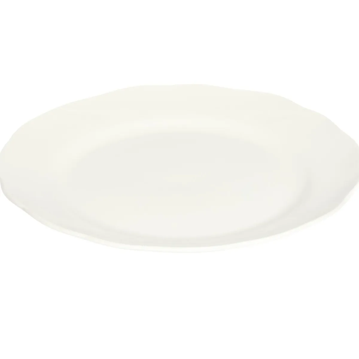 Assiette coupe plate rond blanc porcelaine Ø 26,8 cm Sérafine - PRO.MUNDI Sale