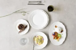 PRO.MUNDI Assiette coupe plate rond blanc porcelaine Ø 20,8 cm Sérafine