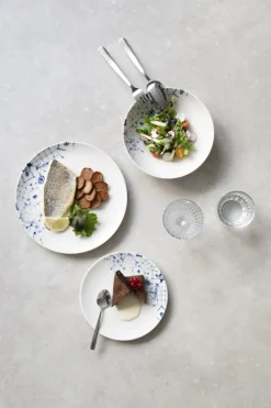 ESSENTIALS COLLECTION Assiette coupe plate rond blanc porcelaine Ø 20 cm Corfu Clearance