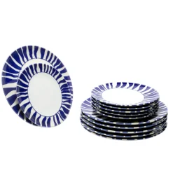 ESSENTIALS COLLECTION Assiette coupe plate rond blanc porcelaine Ø 26 cm Zebra Sale
