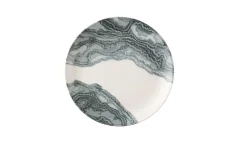 CHURCHILL Assiette coupe plate rond Black porcelaine vitrifiée Ø 28,8 cm Tide Hot