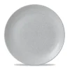 DUDSON Assiette coupe plate rond blanc porcelaine vitrifiée Ø 26 cm Evo Origins Sale