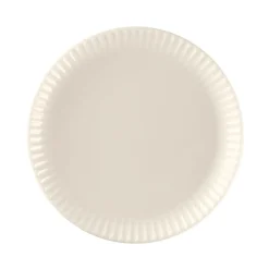 Assiette coupe plate rond blanc porcelaine bone china Ø 14,8 cm Spectra - RAK Discount