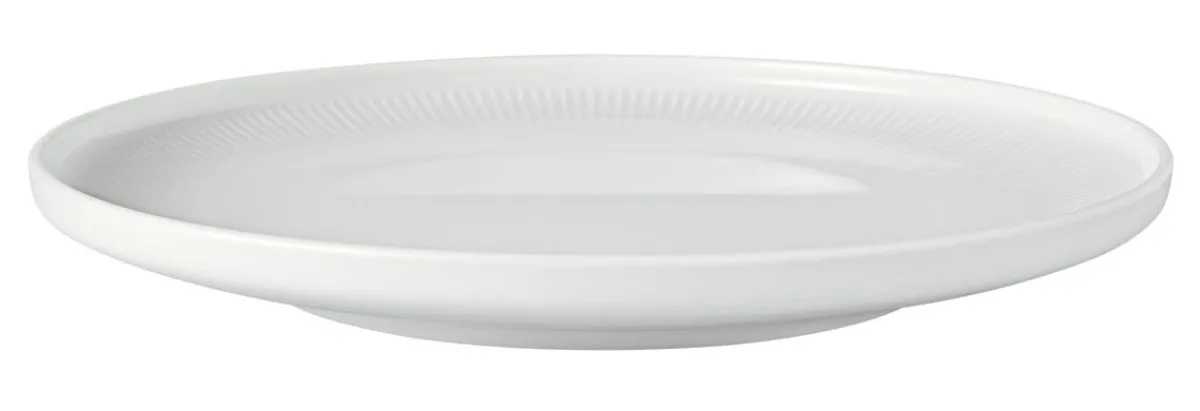 Assiette coupe plate rond blanc porcelaine Ø 24 cm Afina - VILLEROY & BOCH New