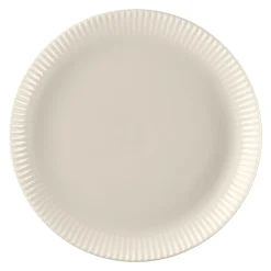 Assiette coupe plate rond blanc porcelaine bone china Ø 28,6 cm Spectra - RAK Discount