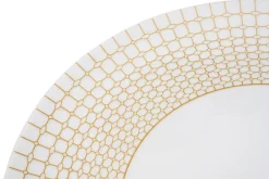 Assiette coupe plate rond blanc porcelaine Ø 29 cm  Couronne - DEGRENNE Hot