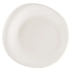 RAK Assiette coupe plate rond blanc porcelaine bone china 28,8x27,1 cm Pose Hot