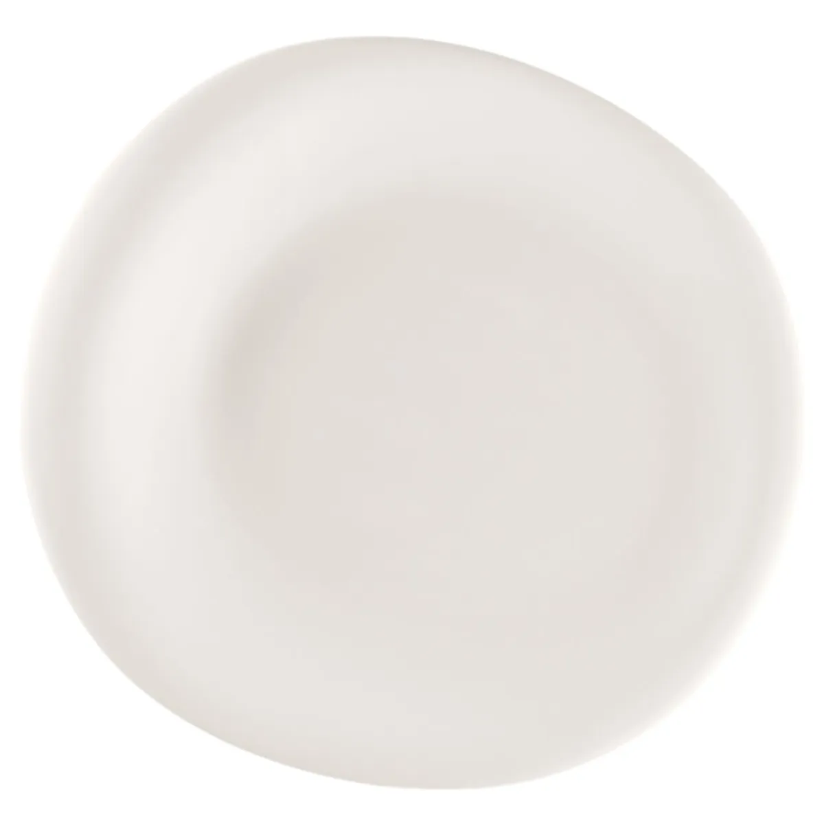 RAK Assiette coupe plate rond blanc porcelaine bone china 28,8x27,1 cm Pose Hot