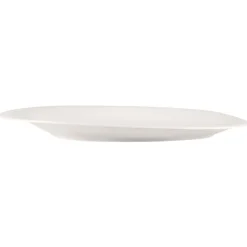 RAK Assiette coupe plate rond blanc porcelaine bone china 28,8x27,1 cm Pose Hot
