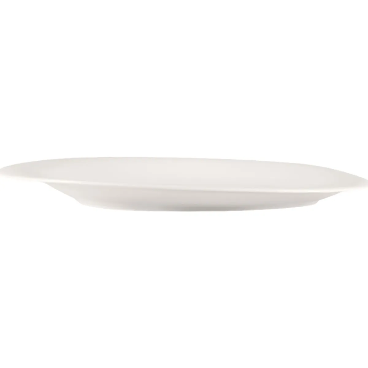 RAK Assiette coupe plate rond blanc porcelaine bone china 28,8x27,1 cm Pose Hot
