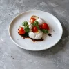 RAK Assiette coupe plate rond blanc porcelaine Ø 26,7 cm Orion