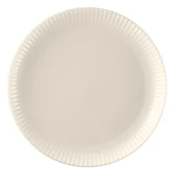 Assiette coupe plate rond blanc porcelaine bone china Ø 20,8 cm Spectra - RAK Sale
