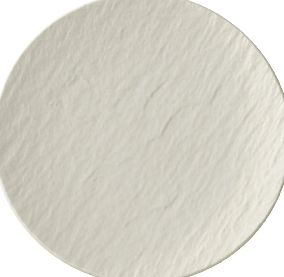 VILLEROY & BOCH Assiette coupe plate rond blanc porcelaine Ø 16 cm The Rock Discount