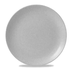 Assiette coupe plate rond blanc porcelaine vitrifiée Ø 21,7 cm Evo Origins - DUDSON New