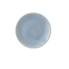 Assiette coupe plate rond bleu grès émaillé Ø 22,9 cm Evo Azure - DUDSON Outlet