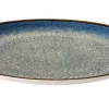 ACCOLADE Assiette coupe plate rond bleu foncé porcelaine Ø 27 cm Seablue Discount