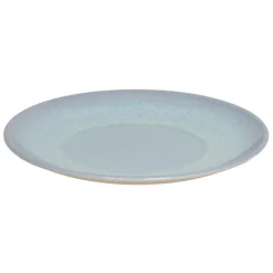 Assiette coupe plate rond bleu porcelaine Ø 24 cm Azure - ACCOLADE Best