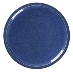 Assiette coupe plate rond bleu porcelaine vitrifiée Ø 23,8 cm stone Ease - RAK Hot