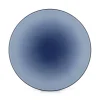 REVOL Assiette coupe plate rond bleu porcelaine culinaire Ø 31,5 cm Equinoxe New