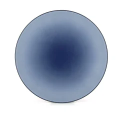 REVOL Assiette coupe plate rond bleu porcelaine culinaire Ø 26 cm Equinoxe Outlet