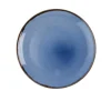 DUDSON Assiette coupe plate rond bleu indigo porcelaine vitrifiée Ø 29 cm Harvest Hot