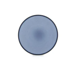 Assiette coupe plate rond bleu porcelaine culinaire Ø 21,5 cm Equinoxe - REVOL Sale