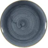 CHURCHILL Assiette coupe plate rond blueberry porcelaine vitrifiée Ø 27 cm Evolve Stonecast Clearance