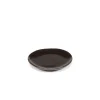 SERAX Assiette coupe plate rond ébène grès émaillé Ø 18 cm La Mère Best