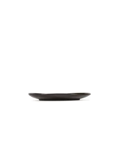 Assiette coupe plate rond ébène grès émaillé Ø 20 cm La Mère - SERAX Hot