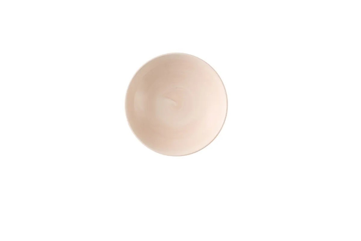 CHURCHILL Assiette coupe plate rond Canvas Coral porcelaine vitrifiée Ø 16,5 cm Stonecast Canvas Outlet