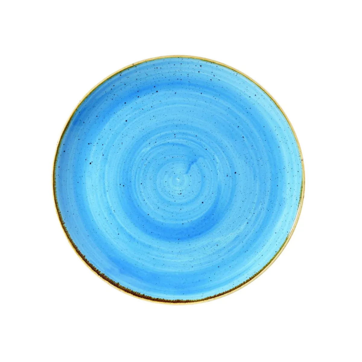 CHURCHILL Assiette coupe plate rond Cornflower porcelaine vitrifiée Ø 28,8 cm Stonecast Cornflower Discount