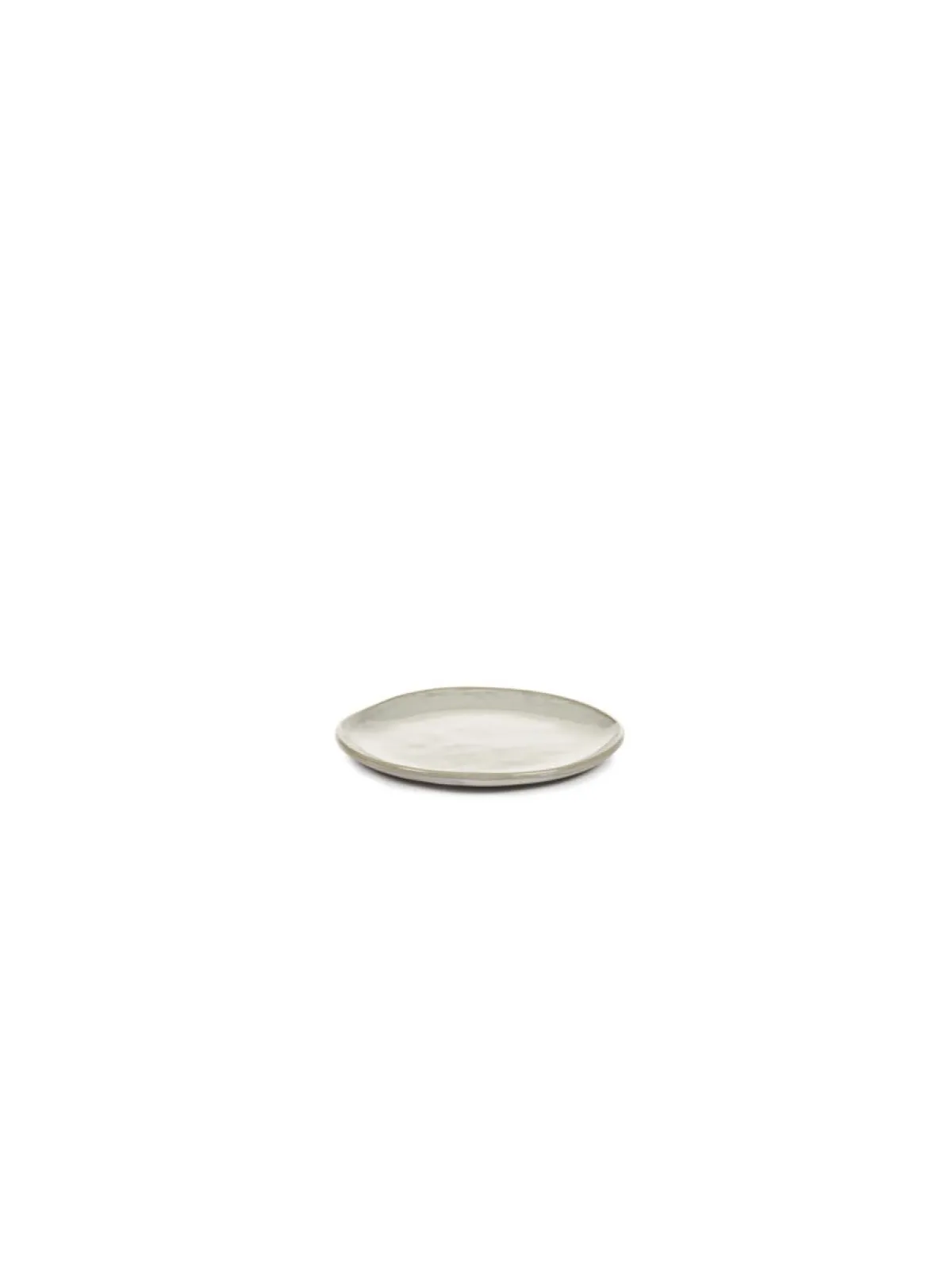Assiette coupe plate rond écru grès émaillé Ø 11,5 cm La Mère - SERAX Sale