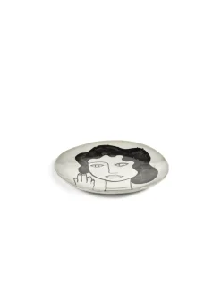 Assiette coupe plate rond écru grès émaillé Ø 20 cm La Mère - SERAX Best